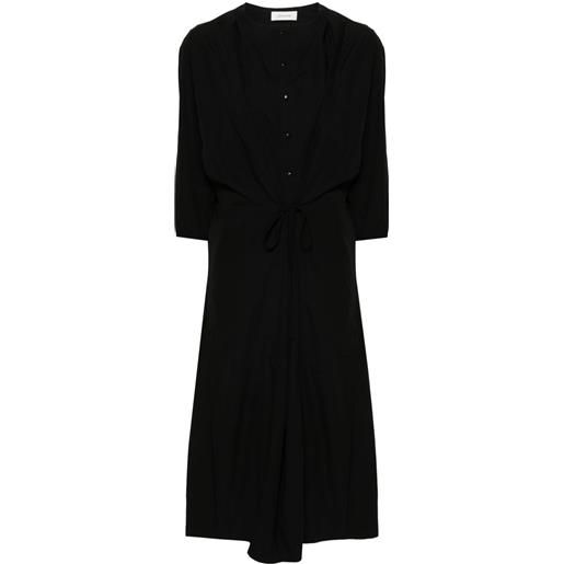Trendyol Women A-Line Fitted Knit Evening Dress Vestito, Nero, 44 Donna