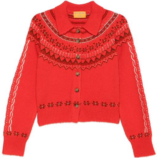 Guest In Residence cardigan cloud chalet - rosso