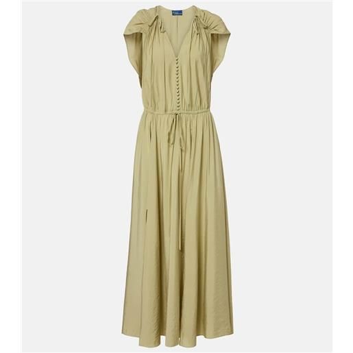 Polo Ralph Lauren abito midi plissã©