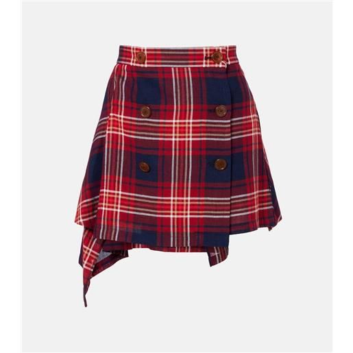 Vivienne Westwood minigonna a quadri