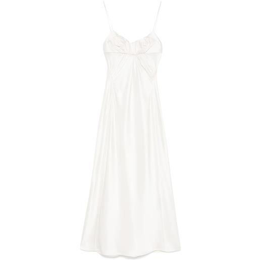 Jil Sander abito midi - bianco
