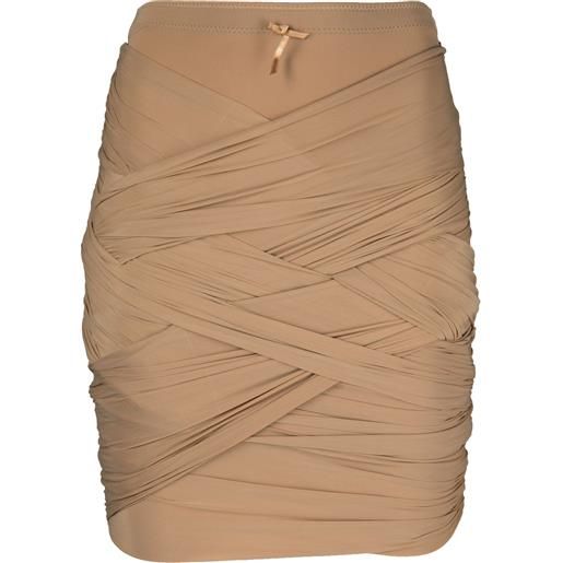 Alexander Wang minigonna - marrone