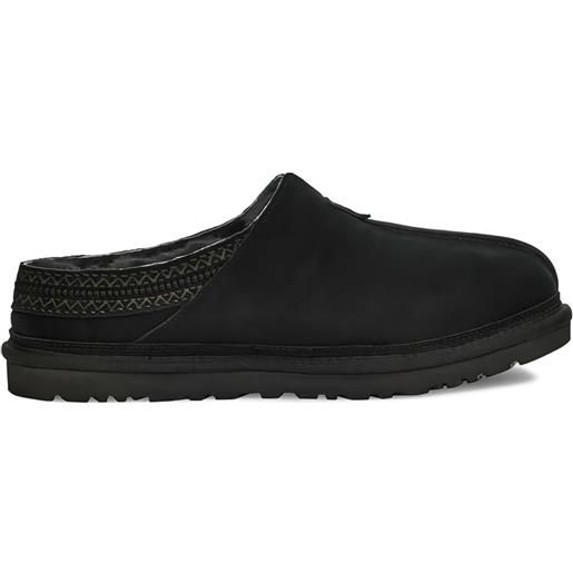 Isotoner Pantofole Donna In Feltro Con Bordo In Finta Pelliccia - Lavabili In Lavatrice, Suola In Gomma