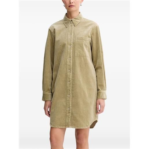 Marc O'Polo abito corto a coste - verde