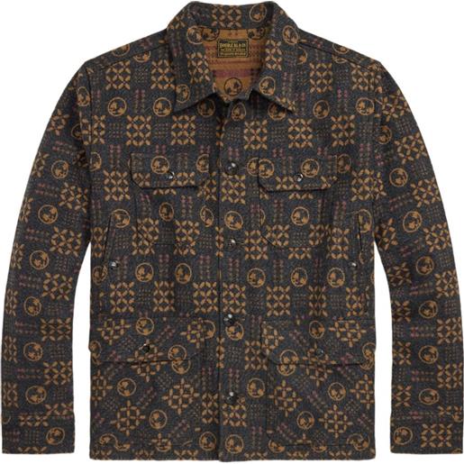 Ralph Lauren RRL giacca-camicia a fantasia - blu