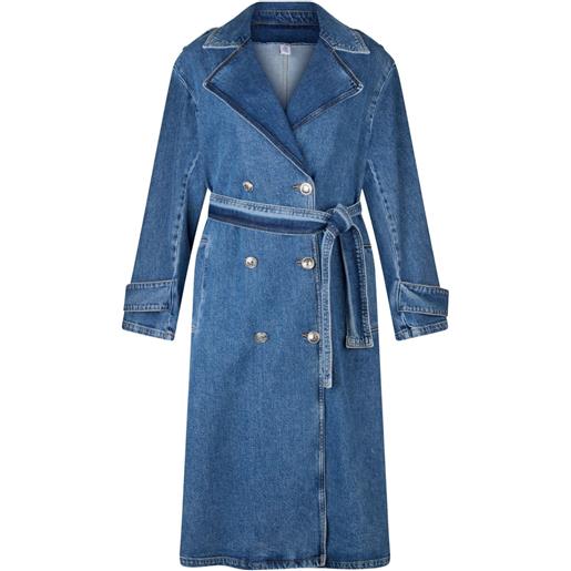 LIU JO trench denim - blu