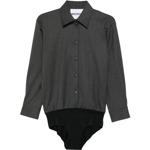 MEDEEA body stile camicia - grigio