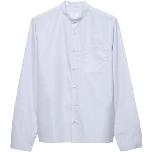 Prada camicia in cotone - blu
