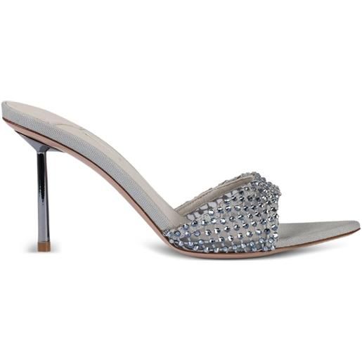 Le Silla sandali gilda con decorazione 80mm - grigio