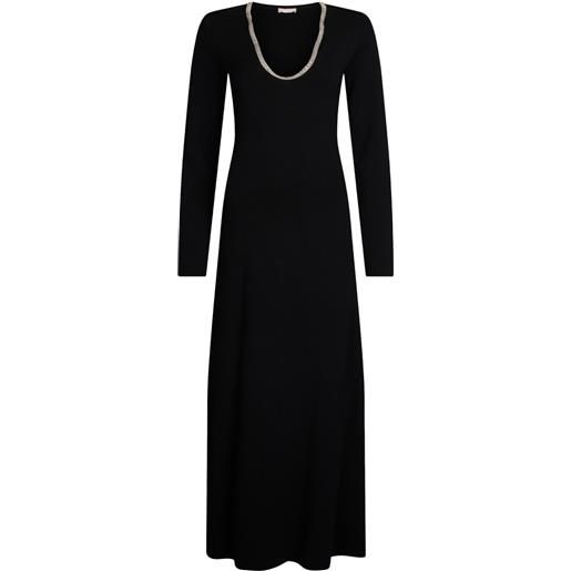 LIU JO abito con strass - nero