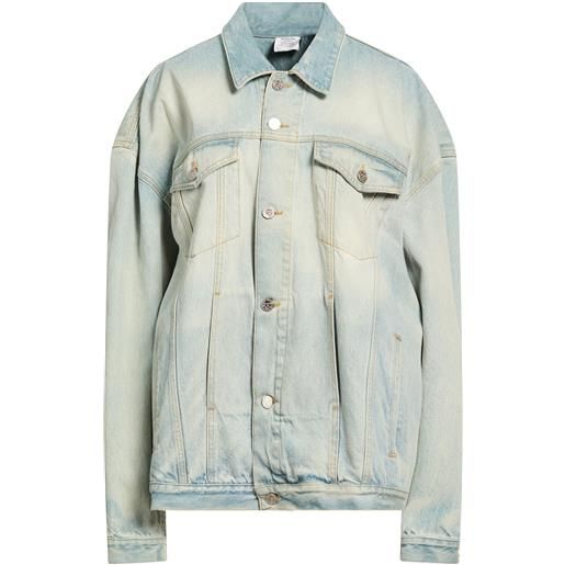 VETEMENTS - giubbotto jeans