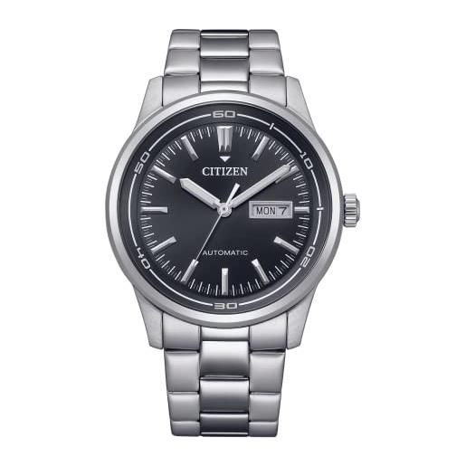 BUREI Mini orologio da donna analogico al quarzo, elegante orologio da polso da donna con cinturino in pelle per donne, Nero, Minimalista (Marrone Argento