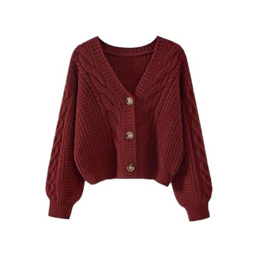 Lazutom Maglia Intima Invernale Donna – Maniche Lunghe, Scollo A V, Fodera In Pile, Pizzo, Morbida