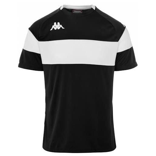 Kappa logo sartwo 2 kid​ ciabatte comode ed eleganti, colore nero e arancione, taglia 34