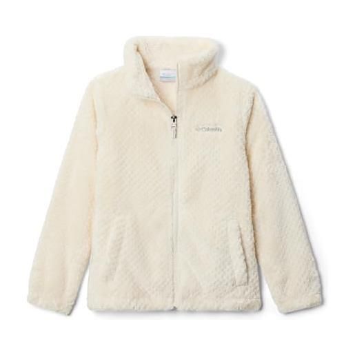 Columbia fire side sherpa, giacca in pile con cerniera intera da ragazza