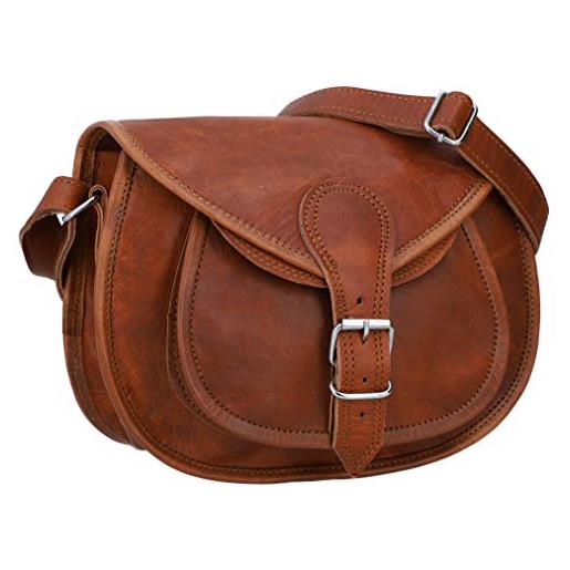 Gusti hantalbag in pelle - sacca da sera romy sacca da sera in pelle marrone vintage