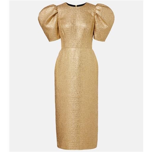 Carolina Herrera abito midi in tweed
