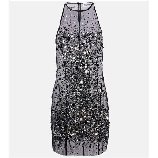 The Attico abito corto con paillettes
