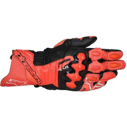 ALPINESTARS guanto gp plus v3 rosso fluo ALPINESTARS