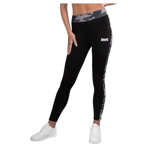 Lonsdale london dorrery donna leggings nero s 92% poliestere, 8% elasthane