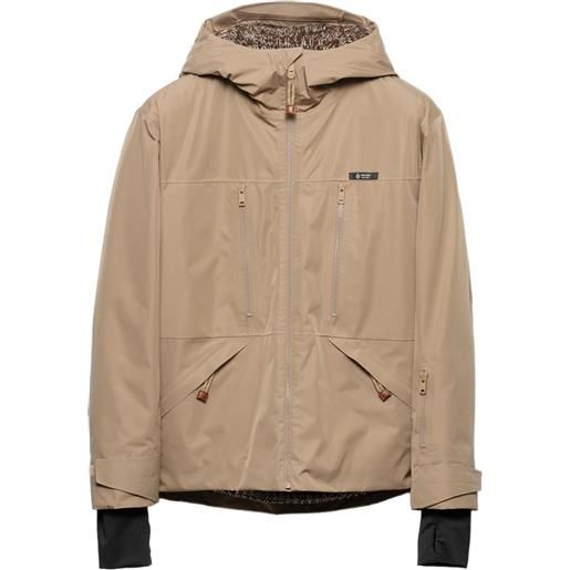 Prada giacca con zip - toni neutri