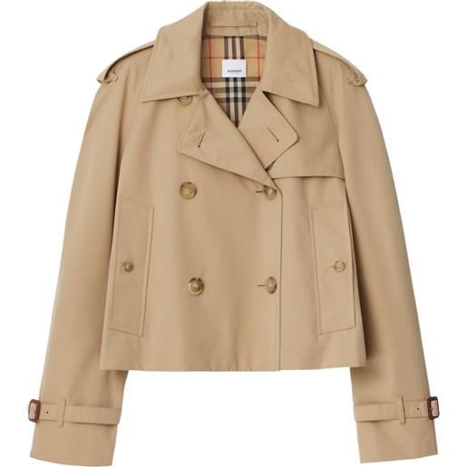 Burberry trench doppiopetto - toni neutri