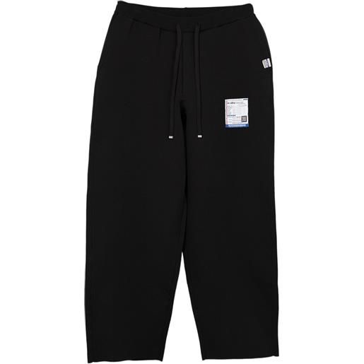 in･stru(men-tal). pantaloni milan con coulisse - nero