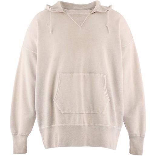 SAINT MXXXXXX felpa in cotone con cappuccio - toni neutri