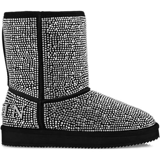 Philipp Plein stivaletti con decorazione - nero