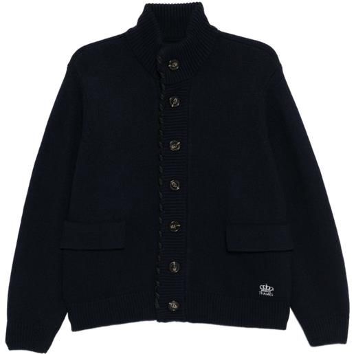 THAMES MMXX cardigan the mc. Arthur - blu