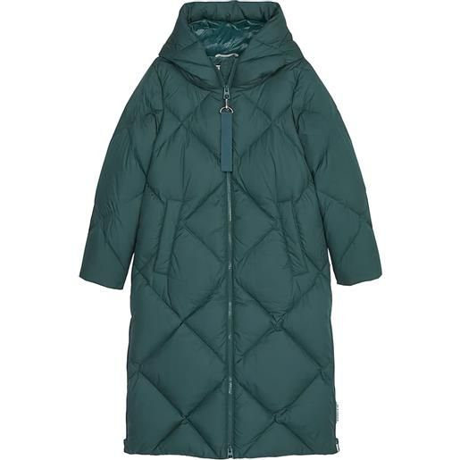 Marc O'Polo cappotto trapuntato con cappuccio - verde