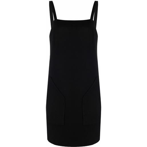 Max Mara abito corto smanicato - nero