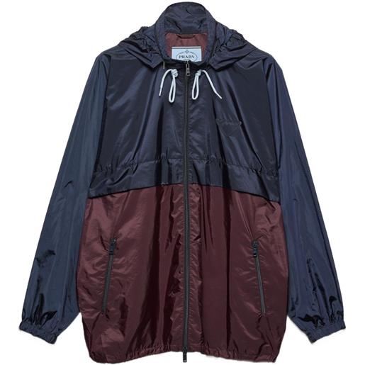 Prada giacca con coulisse - blu