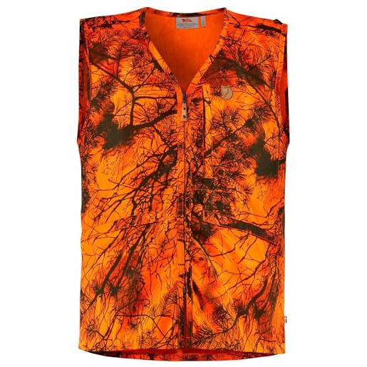 Fjällräven fjallraven värmland vest gilet, adulto, arancione (orange camo), m