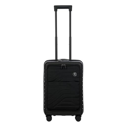 Valigia JCB Leggera In Tela Blu, Trolley Da Cabina A Due Ruote Con Manico Telescopico - Capiente