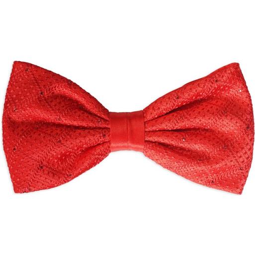 Stefano Ricci papillon con decorazione - rosso