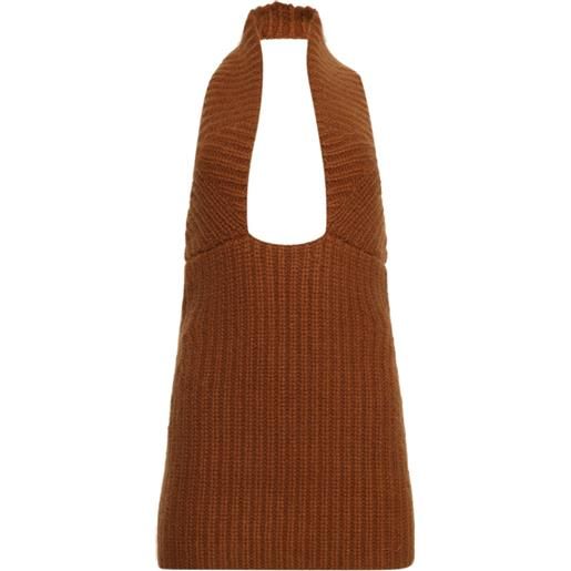 Christopher Esber abito corto lennox - marrone