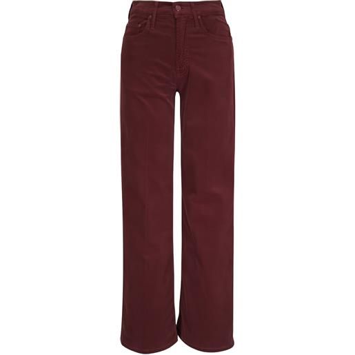 MOTHER jeans maven a coste - rosso