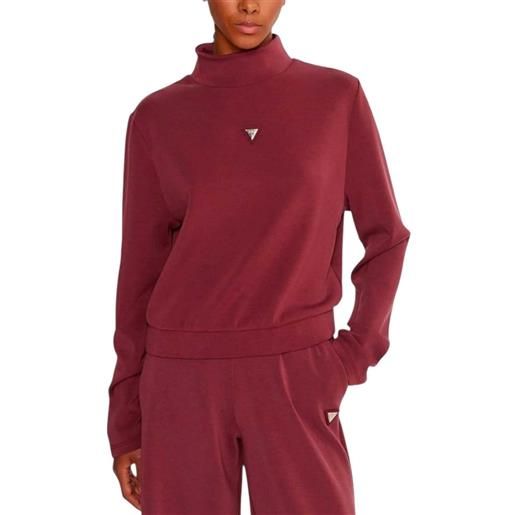 GUESS felpa girocollo scuba olympe high donna