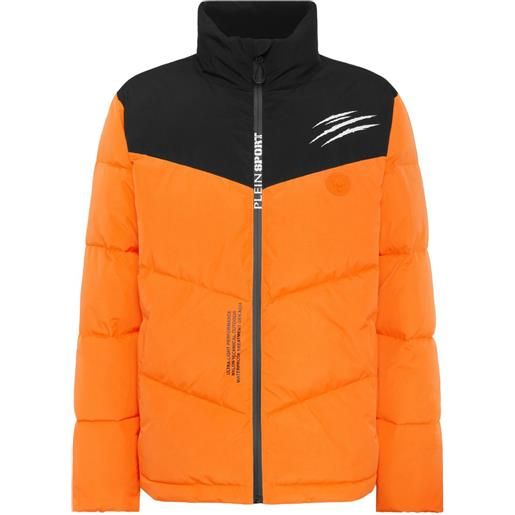 Plein Sport piumino scratch - arancione