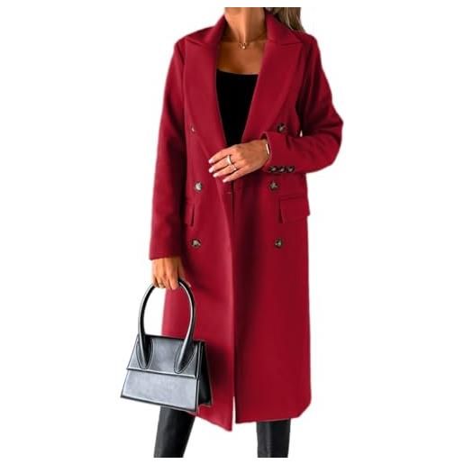 Allegra K Abito floreale da donna con colletto Peter Pan Fit