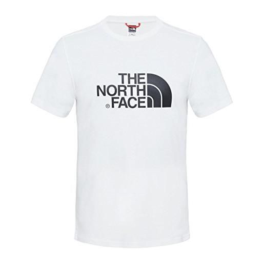 The north face t-shirt easy, uomo, tnf white, xl