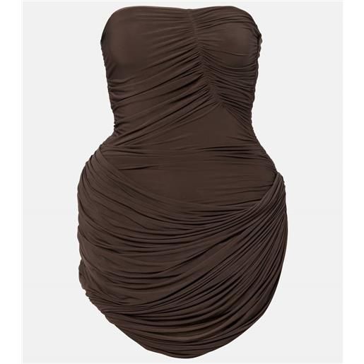 Magda Butrym abito corto con ruches