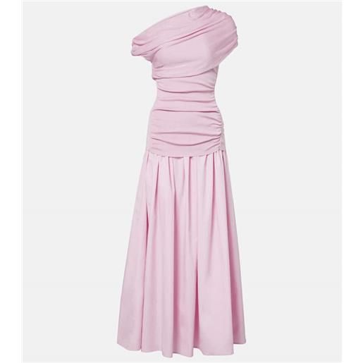 Self-Portrait abito midi asimmetrico