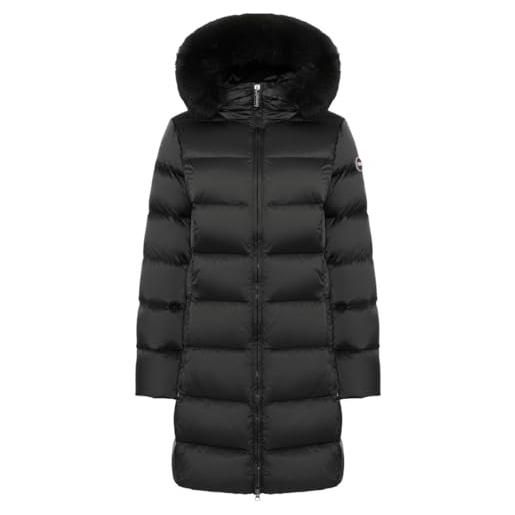 Colmar - piumino lungo con pelliccia sintetica donna 2221e 2yo