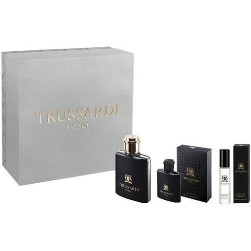 Trussardi Trussardi uomo eau de toilette 50 ml + 7 ml + 10 ml cofanetto