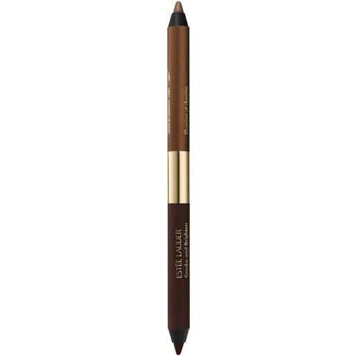 Estee Lauder smoke and brighten kajal eyeliner duo matita occhi - 03 dark chocolate/rich bronze