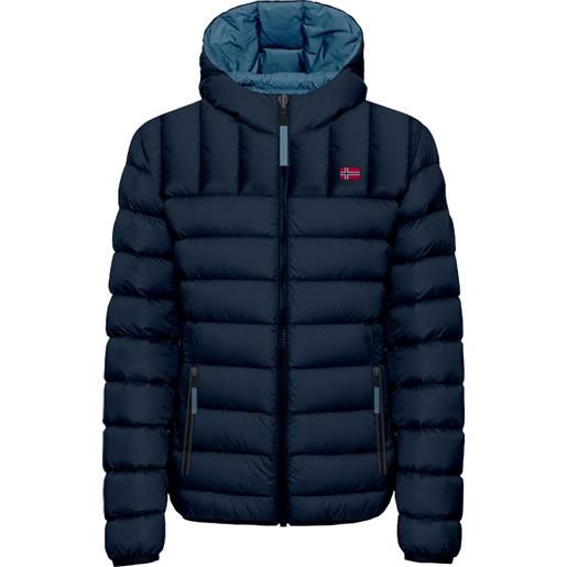 Scuola nautica italiana - piumino uomo invernale imbottito navy/typhoon