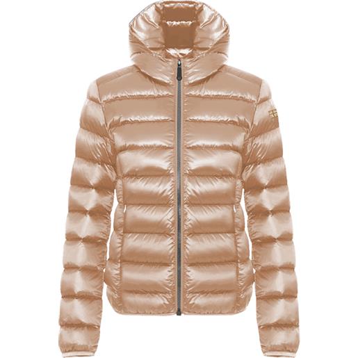 Scuola nautica italiana - piumino donna imbottito rose gold laminated