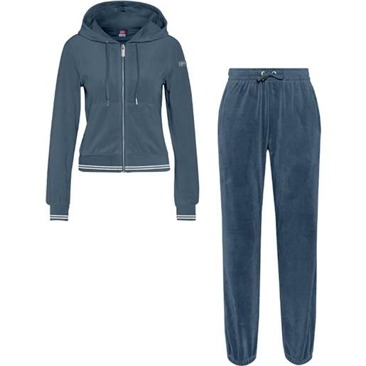 Scuola nautica italiana - set tuta donna velour 859036 typhoon